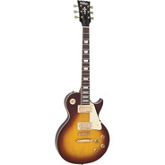 Vintage V100 Reissued Electric Guitar - Tobacco Sunburst