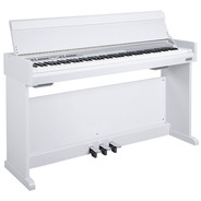 Nux NCK-330 Digital Upright Piano - White