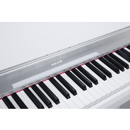 Nux NCK-330 Digital Upright Piano - White