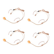 Chord XU Series UHF 4-Channel Wireless Mic System - 4 x Headset / Lavalier