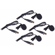 Chord XU Series UHF 4-Channel Wireless Mic System - 4 x Headset / Lavalier