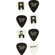 Fender Joe Strummer Pick Tin, Medium - 8 Pack