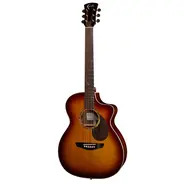 Faith PJE Legacy Earth Limited Edition Claro Walnut Cutaway Electro Acoustic