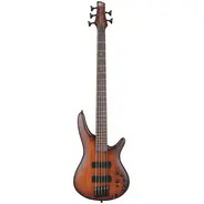 Ibanez SR505A 5-String Bass - Mahogany Brown Burst