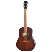 Epiphone AJ-220S Solid Top Acoustic Guitar - Mahogany Burst