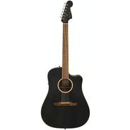 Fender Redondo Special Electro Acoustic Guitar - Matte Black