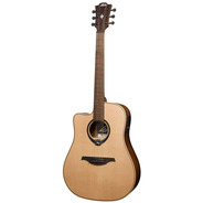 Lag HyVibe 10 HV10LDCE H2 Electro-Acoustic Smart Guitar Dreadnought Cutaway - LEFT HANDED