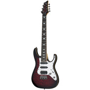 Schecter Banshee 7 Extreme 7 String Guitar - Black Cherry Burst