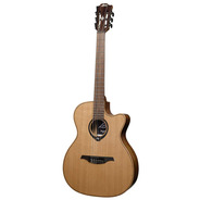 Lag HyVibe 10 HV10NACE H2 Electro-Nylon Smart Guitar Auditorium Cutaway