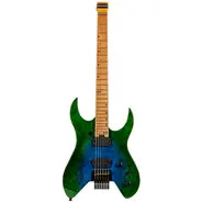 Spira S500 Headless Electric Guitar - Green Burst