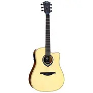 Lag HyVibe THV20DCE Smart Guitar Dreadnought Cutaway (v1 Model) &pound;200 off and FREE HVS2 2-Button Footswitch