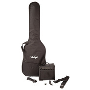 Vintage V30 Coaster 7/8 Bass Guitar Package