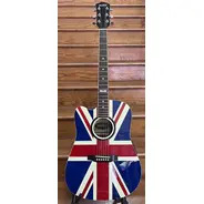 SECONDHAND Indie UJ-20 CE Left Handed Electro Acoustic - Union Jack
