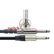 Stagg N Series Instrument Cable with Mute Switch