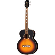 Epiphone El Capitan J-200 Studio Electro Acoustic Bass - Aged Vintage Sunburst
