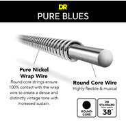 DR Pure Blues Electric Guitar Strings 