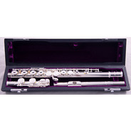 Trevor James 10XE-P Flute Outfit With Solid Silver Lip Plate & Riser