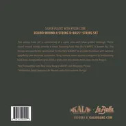 Kala KA-BASS-4 Silver Plated Nickel Core Round Wound U-BASS Strings - 4-String Set