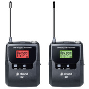Chord XU Series UHF 2-Channel Wireless Mic System - 2 x Headset / Lavalier