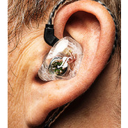 Stagg In Ear Stage Monitor Headphones - Clear