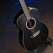 Washburn Deep Forest Ebony FE Folk Electro Acoustic Guitar - Natural Matte