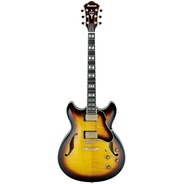 Ibanez AS153 Guitar - Antique Yellow Sunburst
