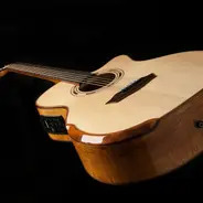 Washburn Comfort G66SCE Spalt Maple Grand Auditorium Cutaway Electro Acoustic Guitar - Natural
