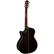 Rathbone R3ECE No.3 Double Top Electro Cutaway Acoustic Guitar - Ebony
