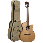 Lag HyVibe 10 HV10NACE H2 Electro-Nylon Smart Guitar Auditorium Cutaway