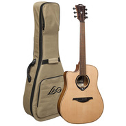 Lag HyVibe 10 HV10LDCE H2 Electro-Acoustic Smart Guitar Dreadnought Cutaway - LEFT HANDED