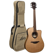 Lag HyVibe 10 HV10DCE H2 Electro-Acoustic Smart Guitar Dreadnought Cutaway