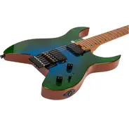 Spira S500 Headless Electric Guitar - Green Burst