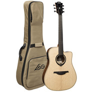 Lag HyVibe 30 HV30DCE H2 Electro-Acoustic Smart Guitar Dreadnought Cutaway