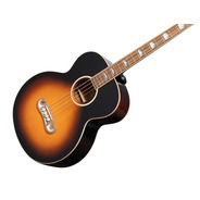 Epiphone El Capitan J-200 Studio Electro Acoustic Bass - Aged Vintage Sunburst