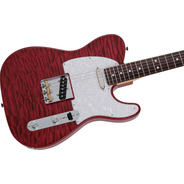 Fender 2024 Collection Made in Japan Hybrid II Telecaster - Red Beryl Quilt