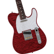 Fender 2024 Collection Made in Japan Hybrid II Telecaster - Red Beryl Quilt