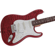 Fender 2024 Collection Made in Japan Hybrid II Stratocaster - Quilt Red Beryl