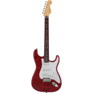 Fender 2024 Collection Made in Japan Hybrid II Stratocaster - Quilt Red Beryl