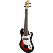 Kala Solid Body 5-String Tobacco Burst FRETLESS U-BASS