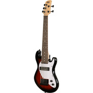 Kala Solid Body 5-String Tobacco Burst FRETTED U-BASS
