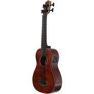 Kala Exotic Mahogany Left-Handed Acoustic-Electric U-BASS