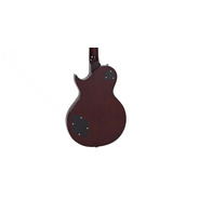 Vintage V100 Guitar Flame Iced Tea
