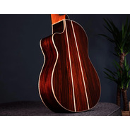 Faith Lyra Nylon String HiGloss Cutaway Classical Guitar Inc. GigBag