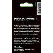 Jim Dunlop Kirk Hammett Jazz III Guitar Plectrums - 6 Pack