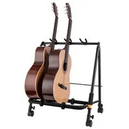 Hercules GS523BPLUS 3-Way Guitar Stand w/ Optional Castors