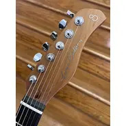 SECONDHAND Sire Larry Carlton T7 FM - Transparent Black w/ Gig Bag & Trem Arm