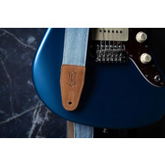 Levy's Denim On Suede Guitar Strap