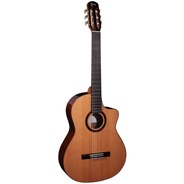 Faith Lyra Nylon String HiGloss Cutaway Classical Guitar Inc. GigBag