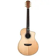 Washburn Bella Tono Allure SC56S Studio Cutaway Electro Acoustic Guitar - Natural