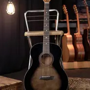 Washburn Bella Tono Novo S9 Studio Acoustic Guitar - Gloss Charcoal Burst
